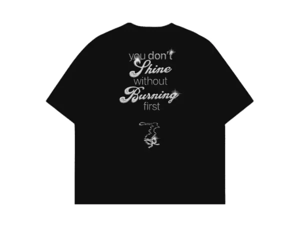 T SHIRT DASCO BLACK REFLEKTIF